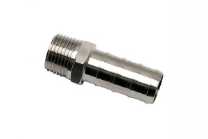 Stainless steel hose connectors